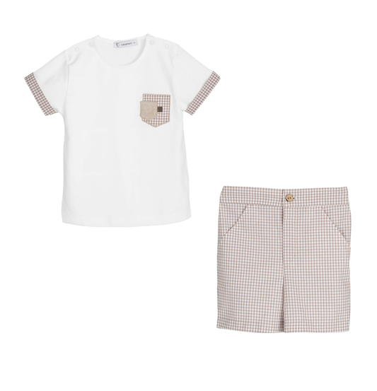 Conjunto infantil niño Calamaro familia Mandi 3 a 6 años