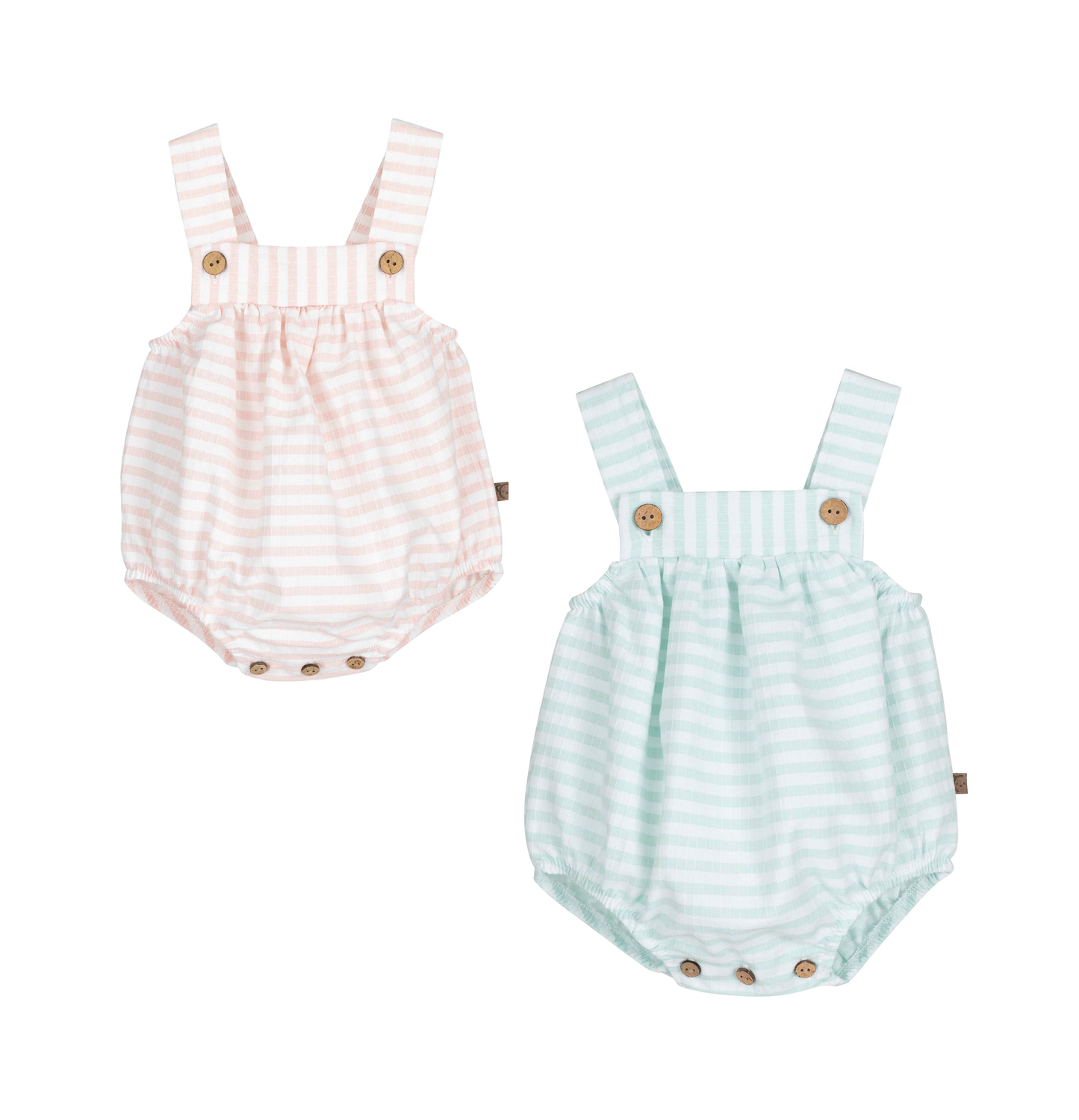 Peto bebé familia Bundi Calamaro mint o rosa | 1 a 36 meses