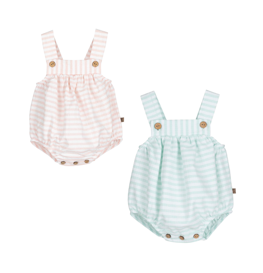 Peto bebé familia Bundi Calamaro mint o rosa | 1 a 36 meses