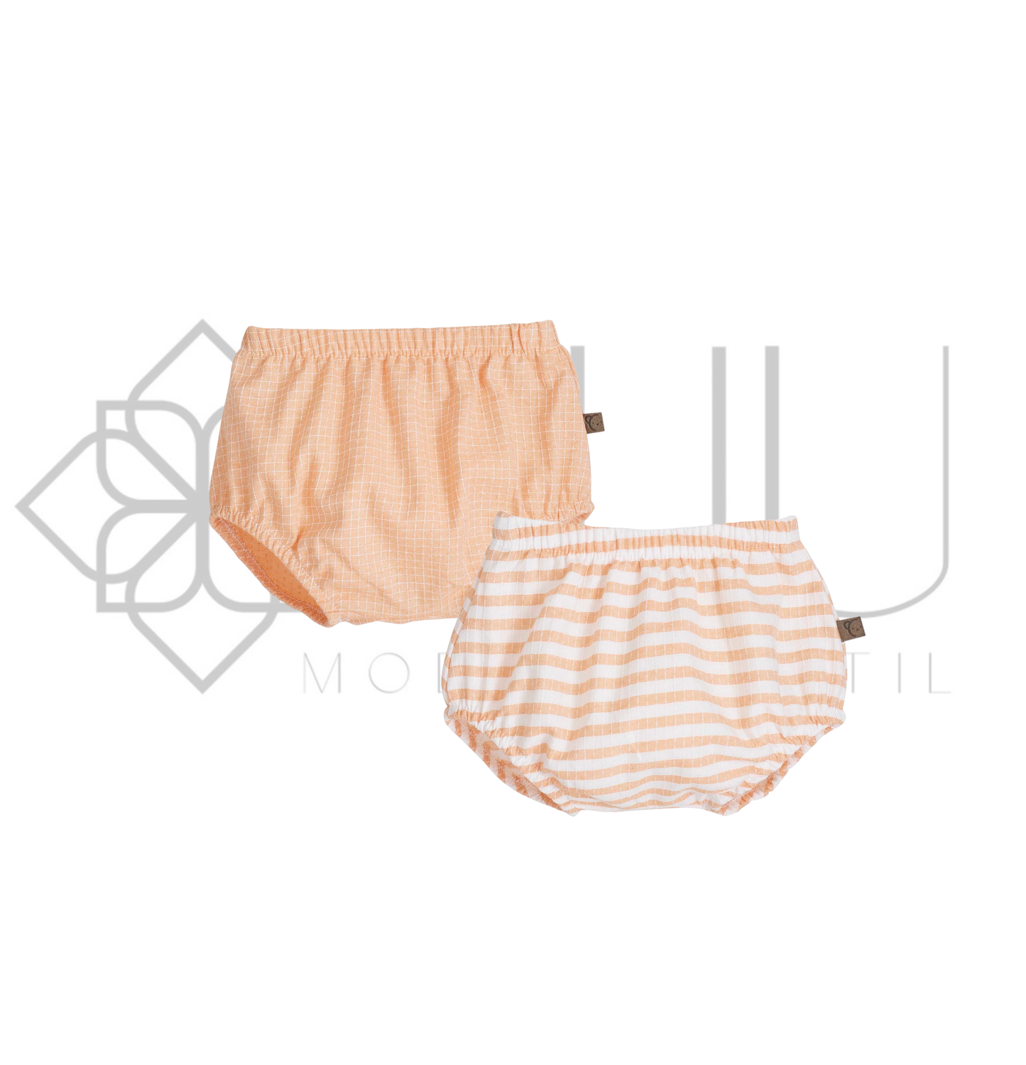 Pololo cubrepañal bebé Delhi Calamaro rayas o cuadritos 1-36 meses