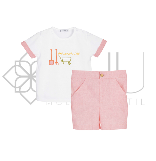 Conjunto niño Calamaro Gardening Day 3-6 años