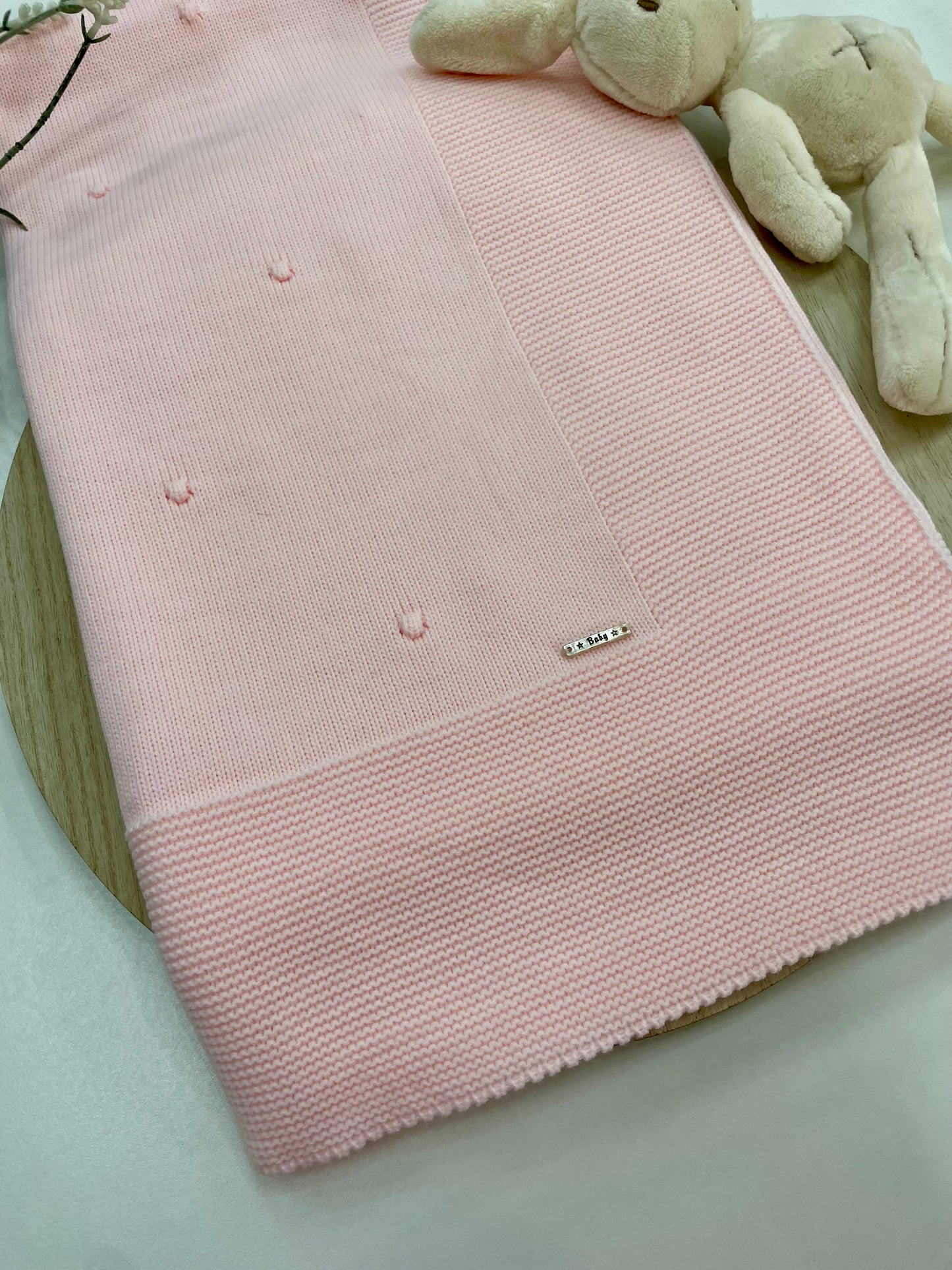 Toquilla de Lana Rosa Bebé – Primeras Puestas y Salida del Hospital 💗👶