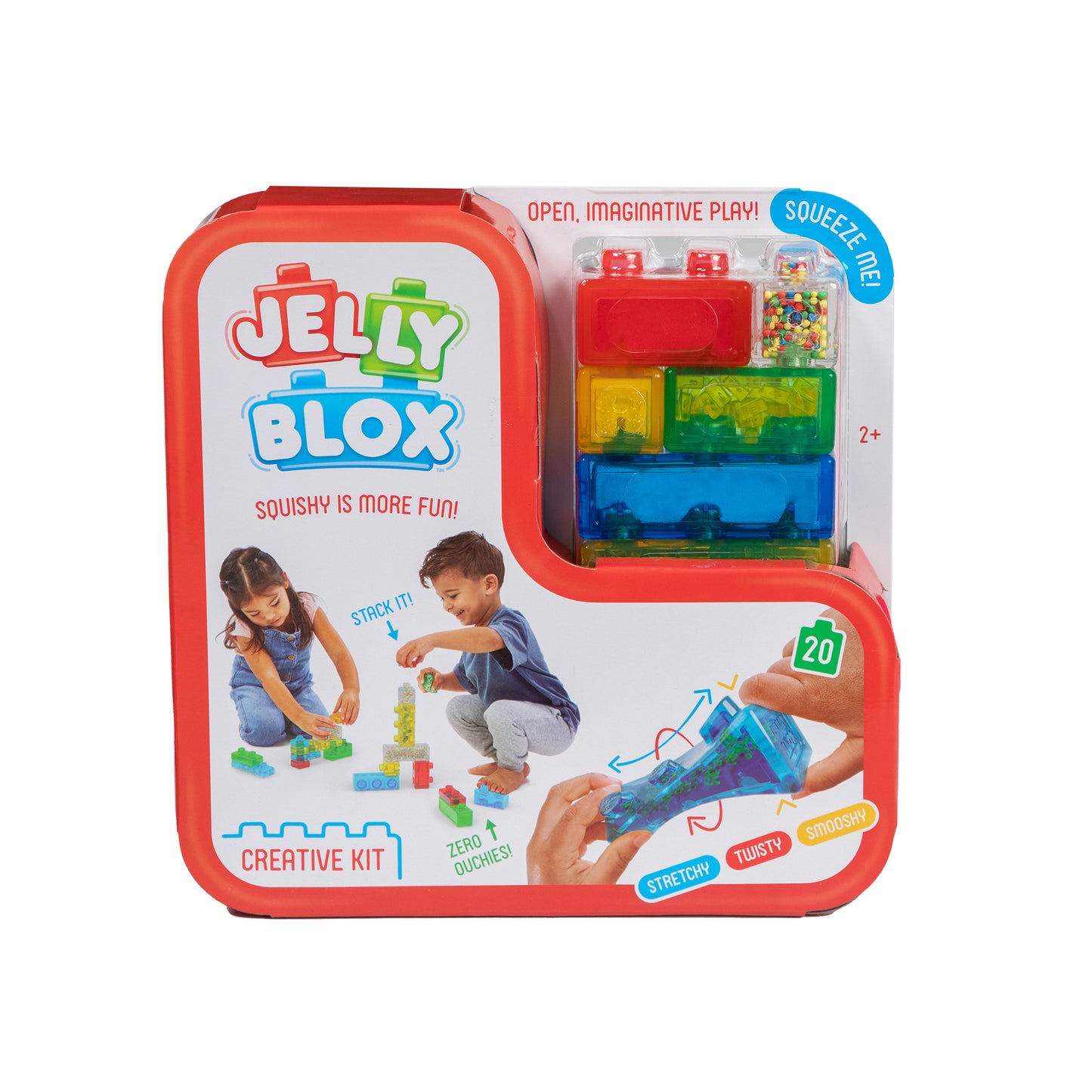 Jelly Blox – Creative KIT juego interactivo contruccion sensorial +2 años marca Goliath