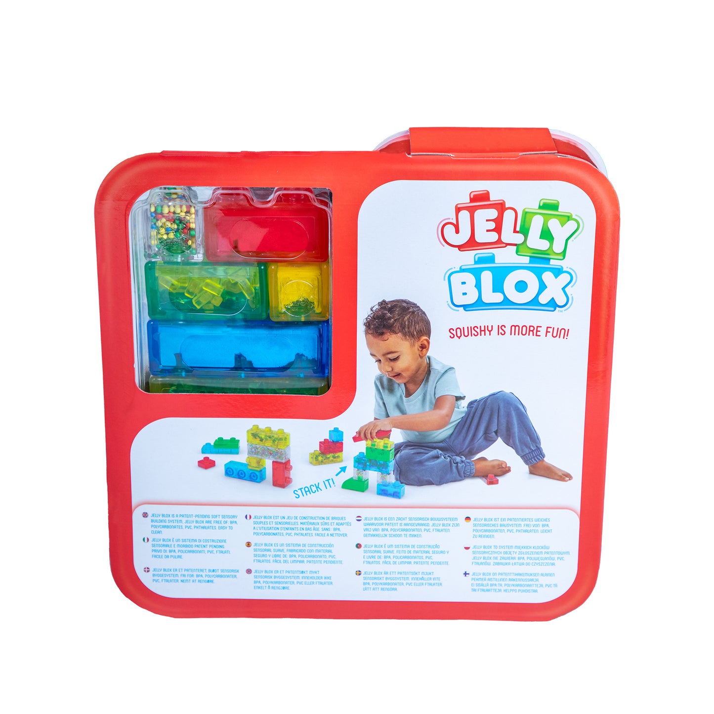 Jelly Blox – Creative KIT juego interactivo contruccion sensorial +2 años marca Goliath