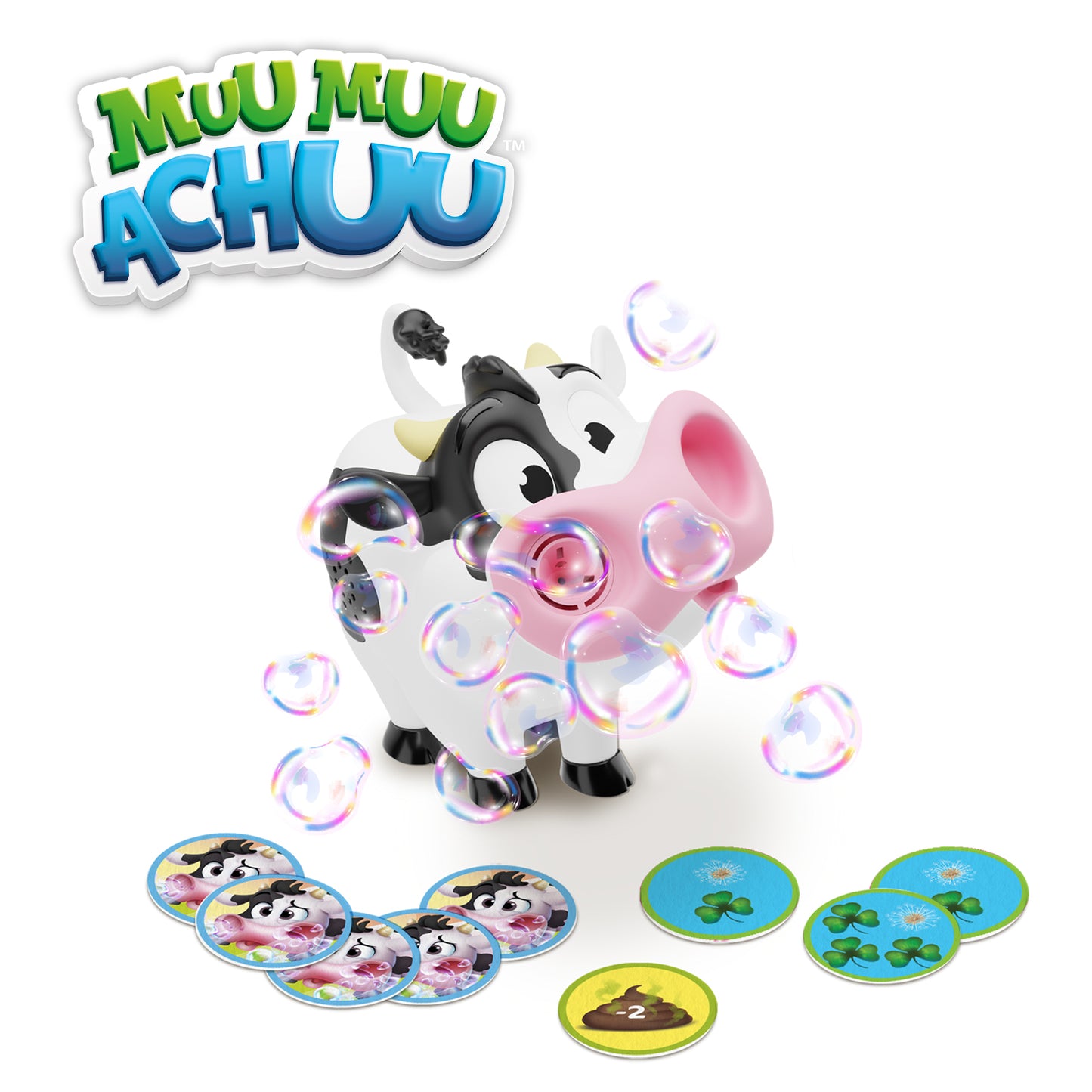 Muu Muu Achuu juego de mesa infantil +4 años marca Goliath