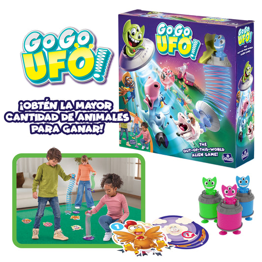 Go Go UFO juego de mesa +6 años infantil marca Goliath