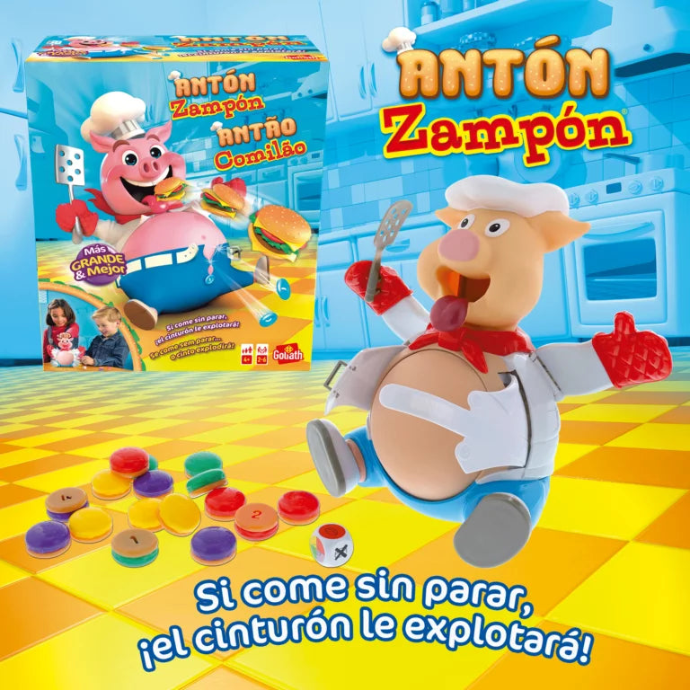 Anton Zampón juego de mesa infantil +4 años marca Goliath