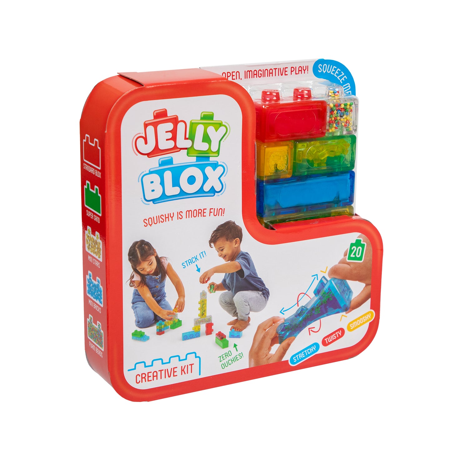 Jelly Blox – Creative KIT juego interactivo contruccion sensorial +2 años marca Goliath