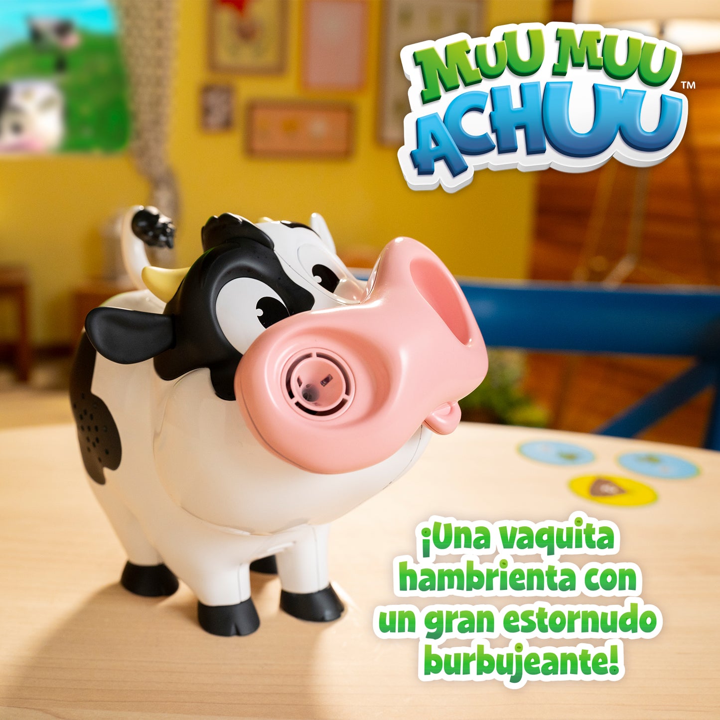 Muu Muu Achuu juego de mesa infantil +4 años marca Goliath