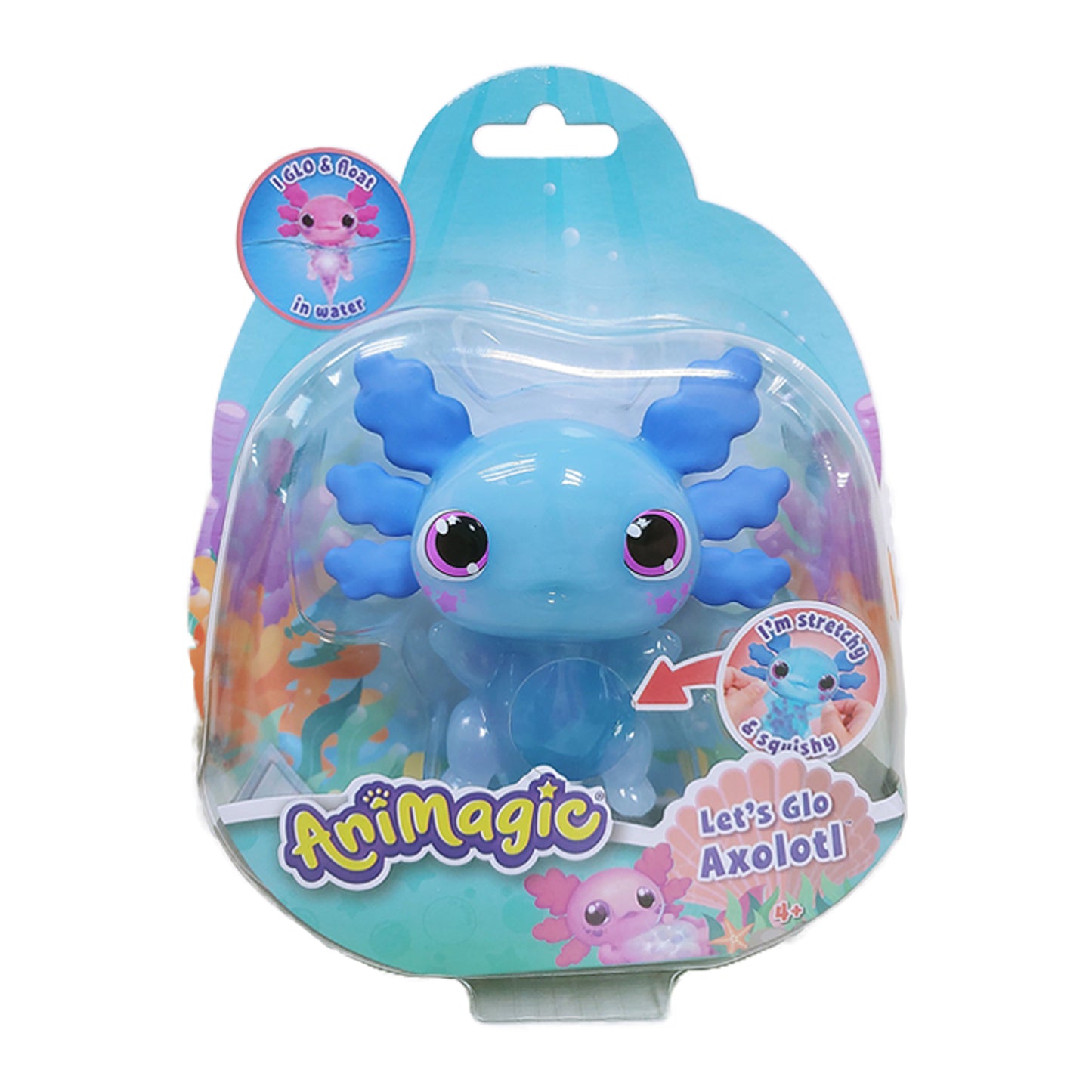 Animagic Let’s Glo Axolotl Assortment juego infantil mascota