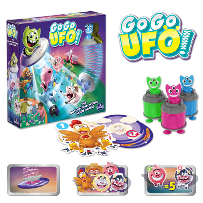 Go Go UFO juego de mesa +6 años infantil marca Goliath