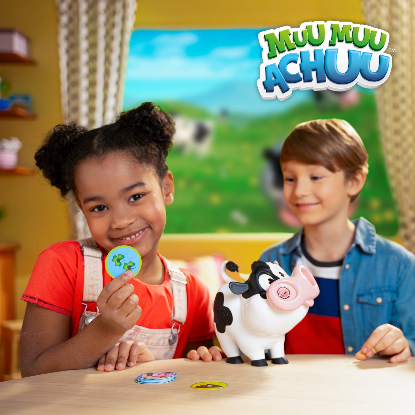 Muu Muu Achuu juego de mesa infantil +4 años marca Goliath