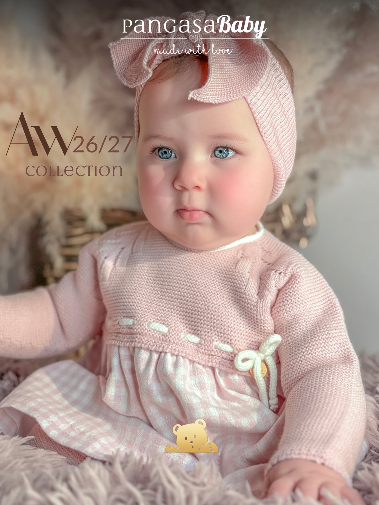 Vestido Soft Pangasa Baby | Rosa Empolvado | 1-24 mesesVestido Soft Pangasa Baby | Rosa Empolvado | 1-24 meses