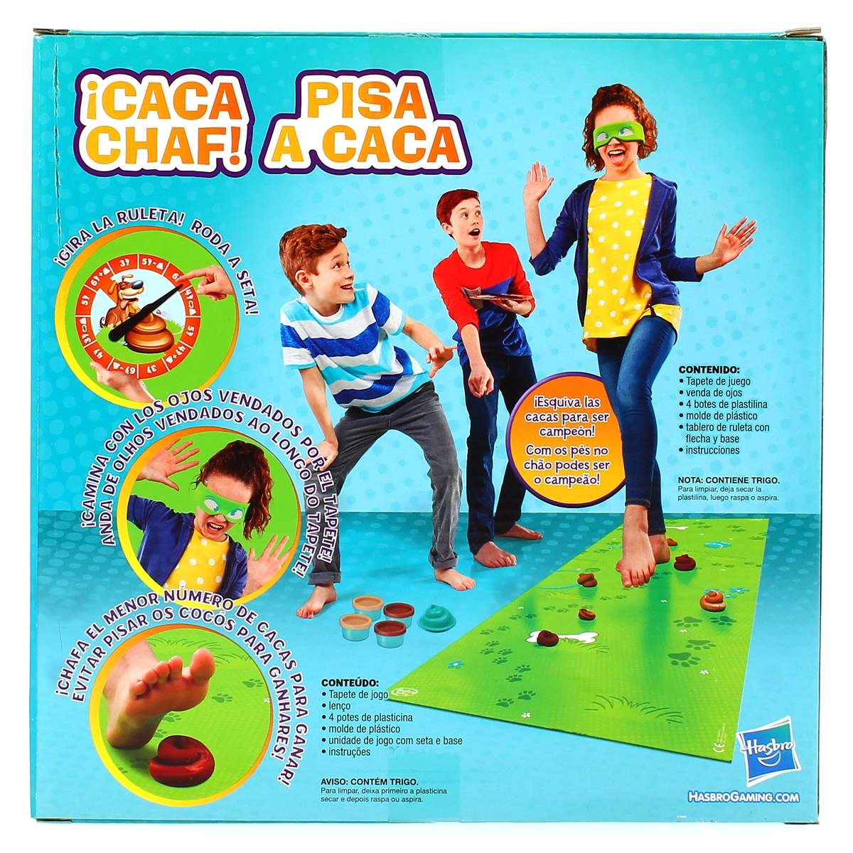 ¡Caca Chaf! Hasbro E2489 juego de mesa caca chaf