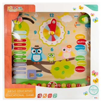 Juego educativo de madera Búhos - WOOMAX