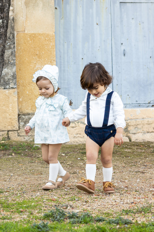 Conjunto Pololo Excellentt Levante para niño – Algodón 100% suave y cómodo (1-36 meses) 👦✨