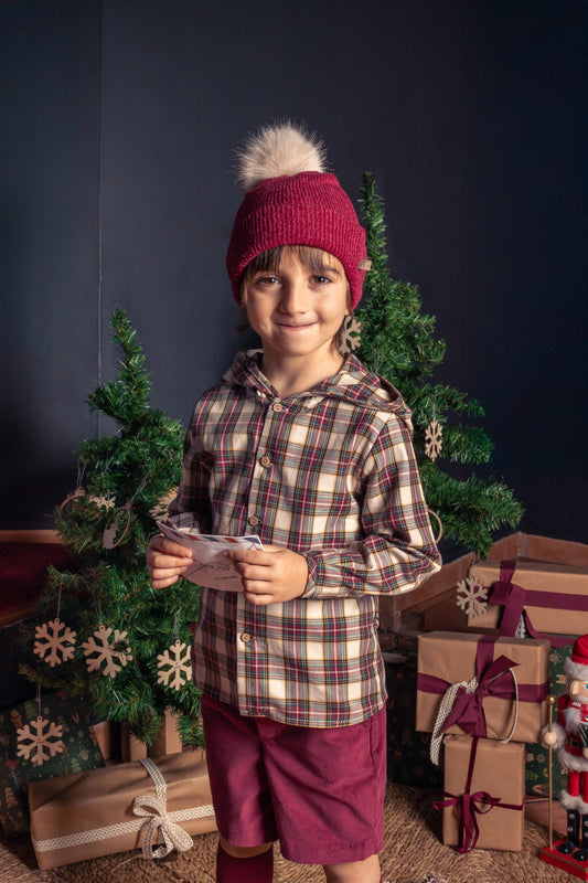 Conjunto Pantalón Boreas Calamaro niño 3-6 años | Navidad 2025/2026 | 100% algodón