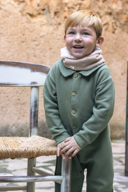 Mono Céfiro niño verde – Calamaro (6 meses a 6 años)
