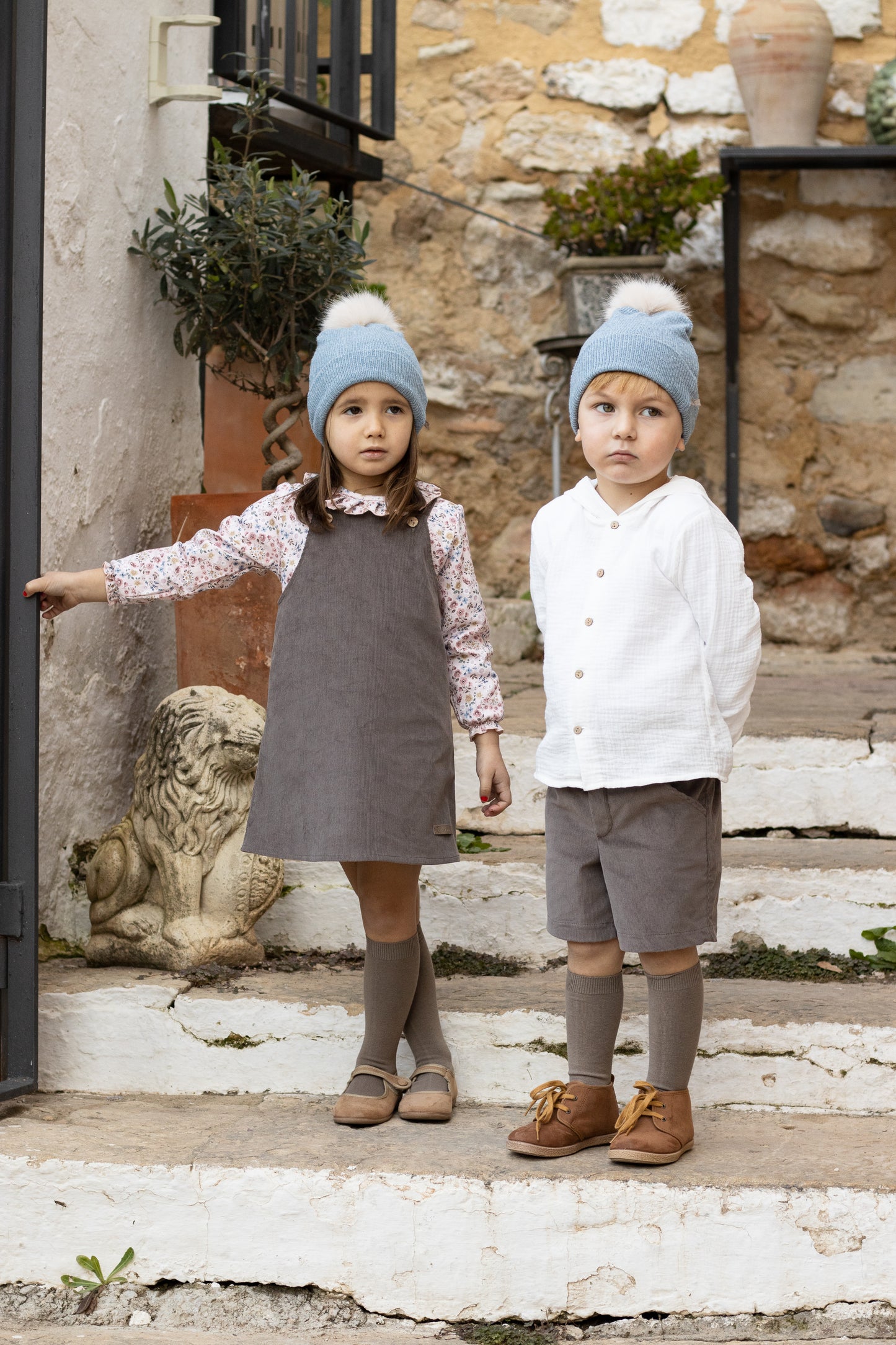Conjunto Pantalón Poniente niño Calamaro | 3-6 años | 100% algodón