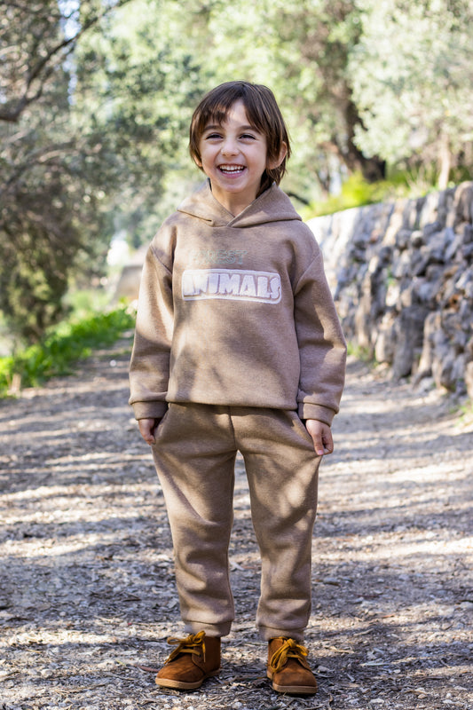 Conjunto Sport Simún niño 3-6 años Calamaro con sudadera | 80% algodón