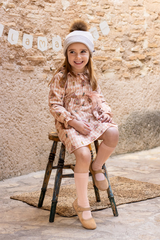 Vestido Mistral niña – Calamaro (6 meses a 6 años) 100% algodón