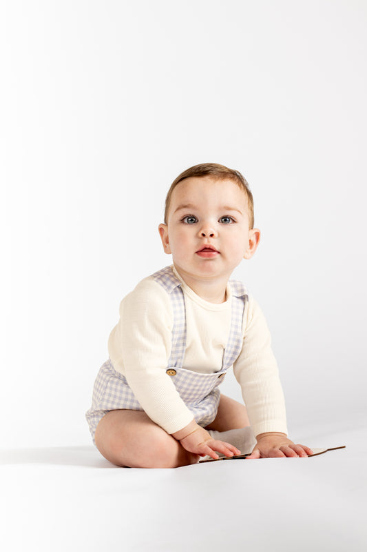 Conjunto Pololo Berg Azul Calamaro | Bebé Niño 1-36 Meses