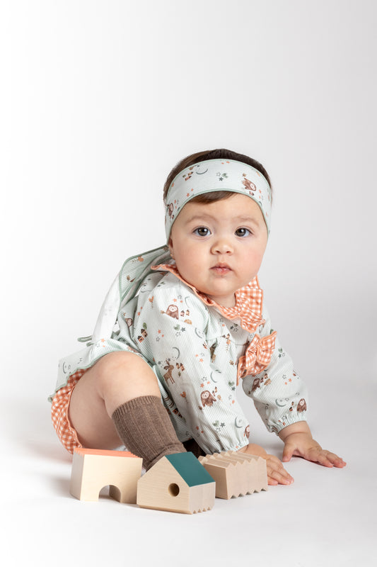 Jesusito Simún Calamaro niña 1-36 meses | 100% algodón