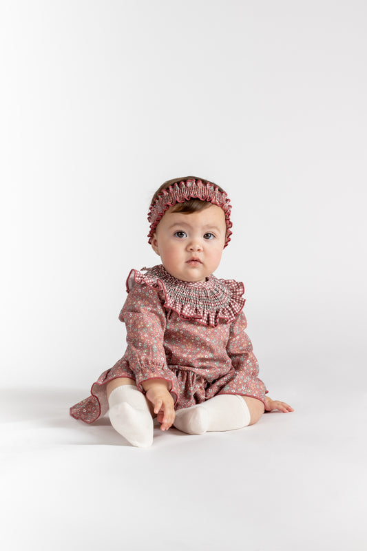 Vestido Siroco Calamaro niña | 100% algodón | Tallas 6 meses a 6 años