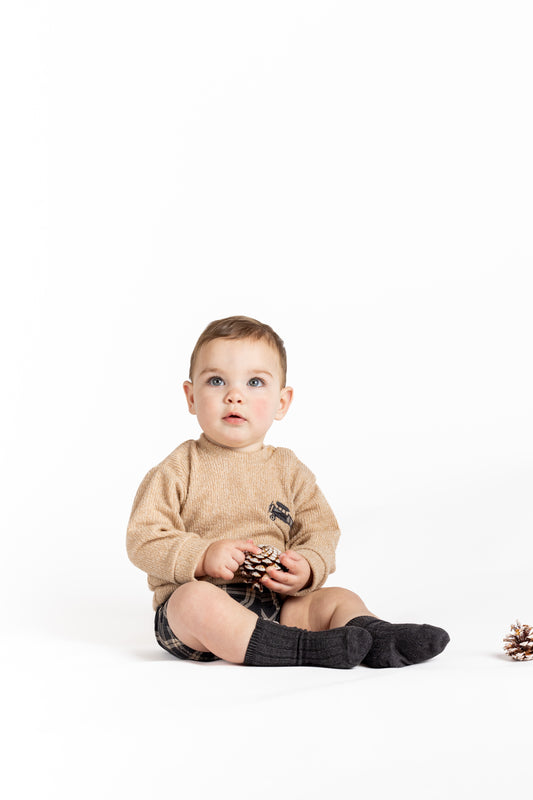 Conjunto Pololo Tramontana niño bebé Calamaro 1-36 meses 86% algodón