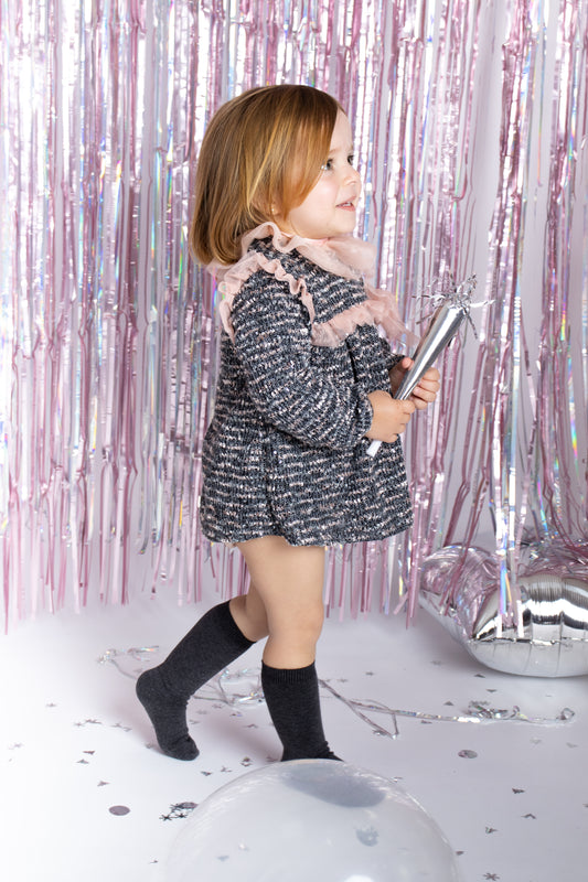 Jesusito Lips bebé niña Calamaro – Colección Fiesta 3 a 36 meses
