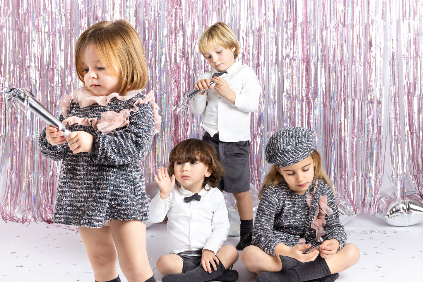 Vestido Lips bebé y niña Calamaro – Colección Fiesta 6 meses a 6 años