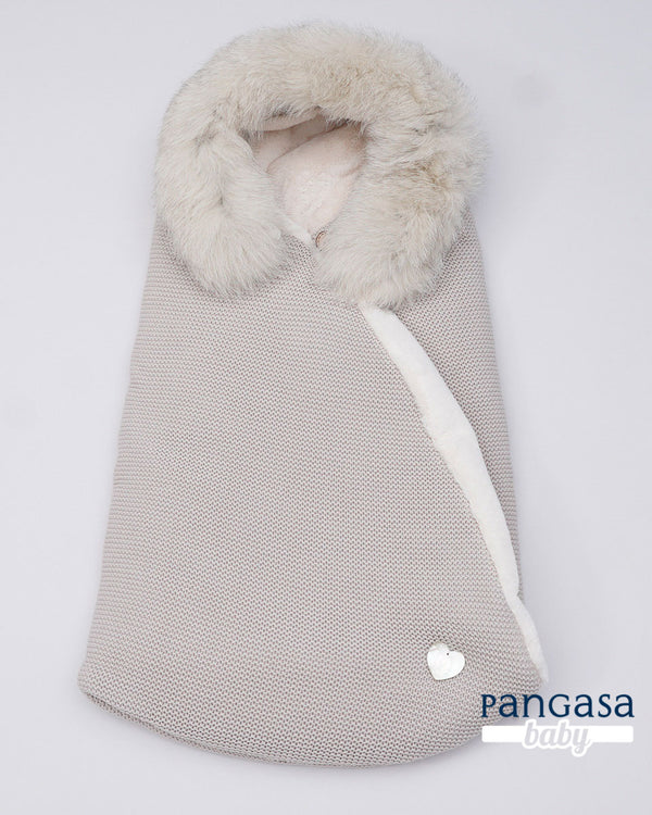 Saco Bebé Forro Polar camel Pelo pangasa baby