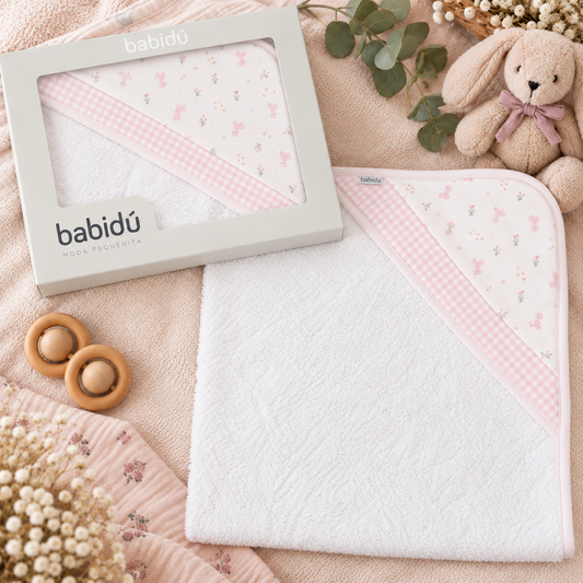 Capa Nido Rosa para Bebé Babidú