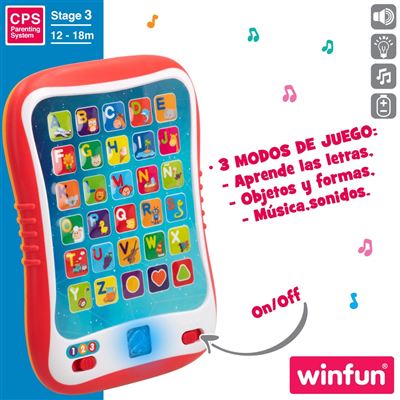 Tableta Educativa I-Fun Pad Winfun: Diversión y Aprendizaje para los Más Pequeños