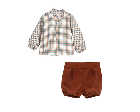 Conjunto Pantalón Chamsin niño Calamaro | 100% algodón | 6 meses a 6 años