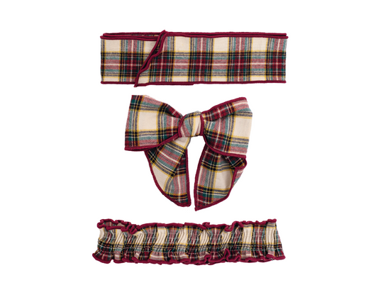 Complementos Colección Navidad Boreas | Cinta, Lazo y Turbante Bebé