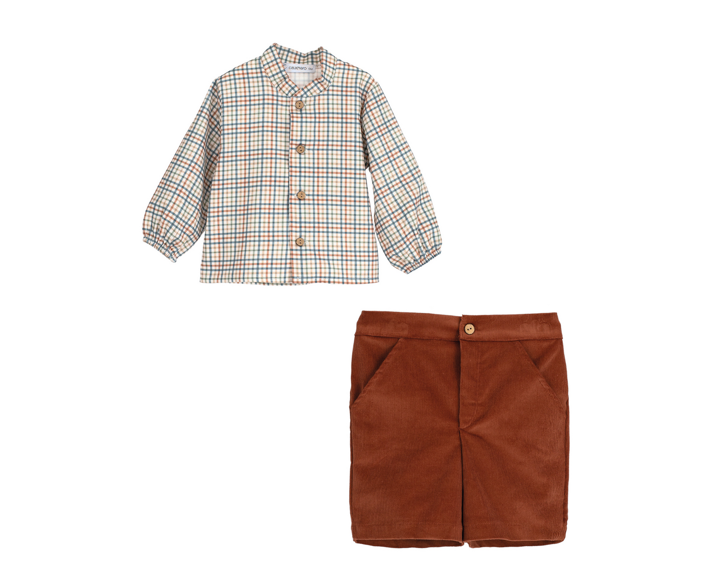 Conjunto Pantalón Chamsin niño Calamaro | 100% algodón | 6 meses a 6 años