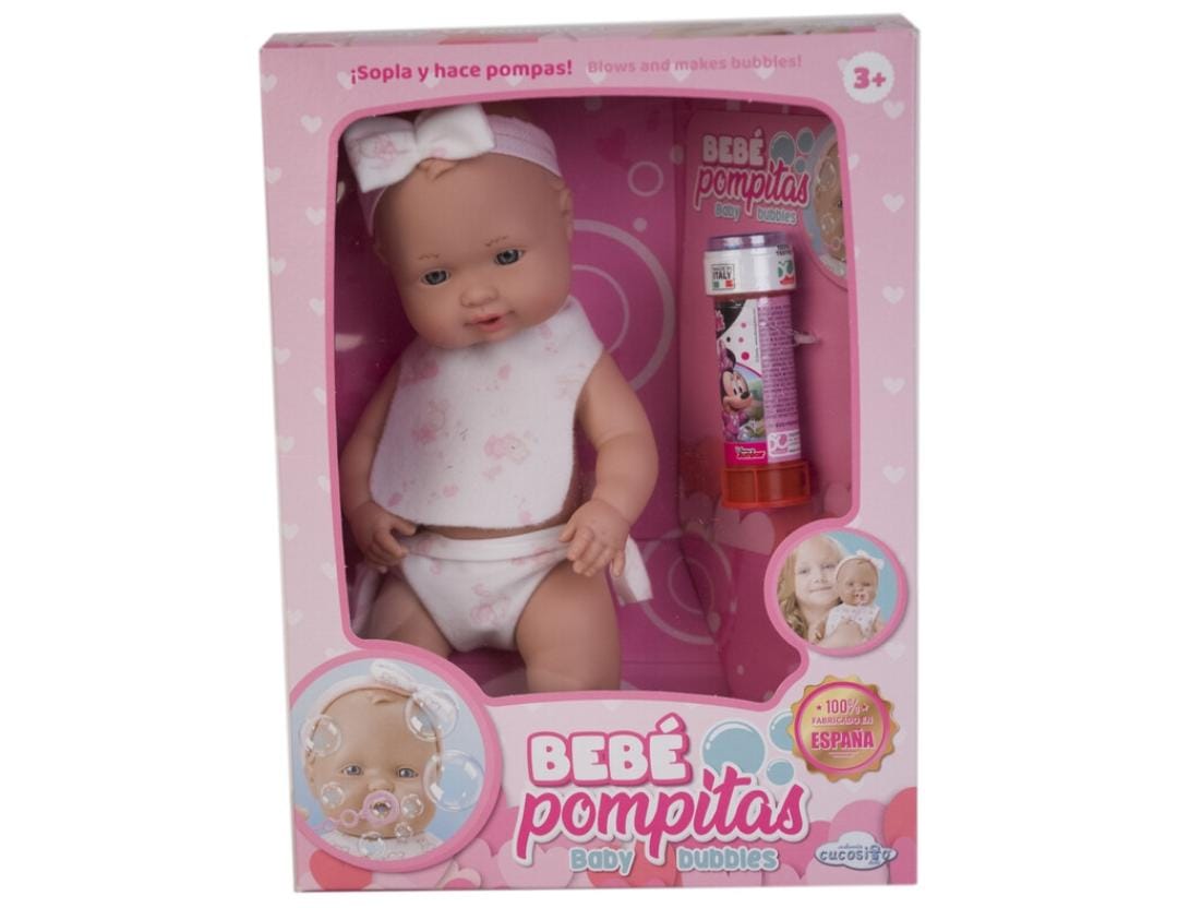 BEBE POMPITAS ROSA TOYS