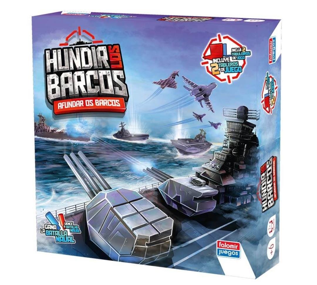 HUNDIR LOS BARCOS Juego FALOMIR 11504 HUNDIR LOS Barcos