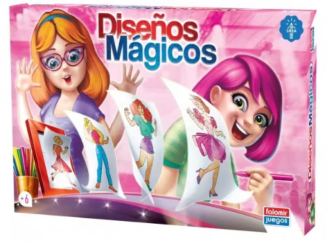 DISEÑOS MÁGICOS FALOMIR 11539 juego de mesa infantil