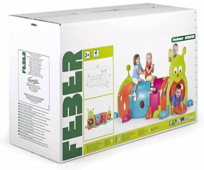 Túnel gusano -Parque infantil Gus para jardín FEBER