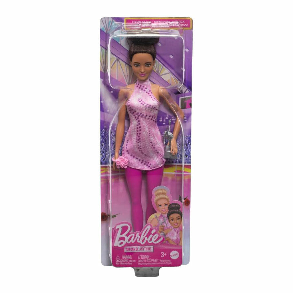 Barbie Tú puedes ser Patinadora sobre hielo+3