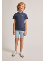 Bermuda Básica Niño Azul Claro 6 Meses - 16 Años – Street Monkey Verano