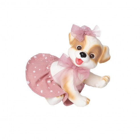 BEBE PERRITO 23CM 2600 ROSA TOYS