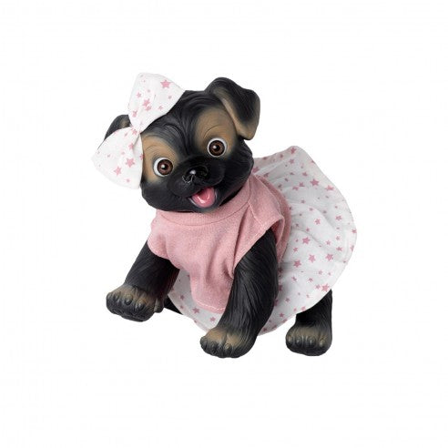 BEBE PERRITO 23CM 2600 ROSA TOYS