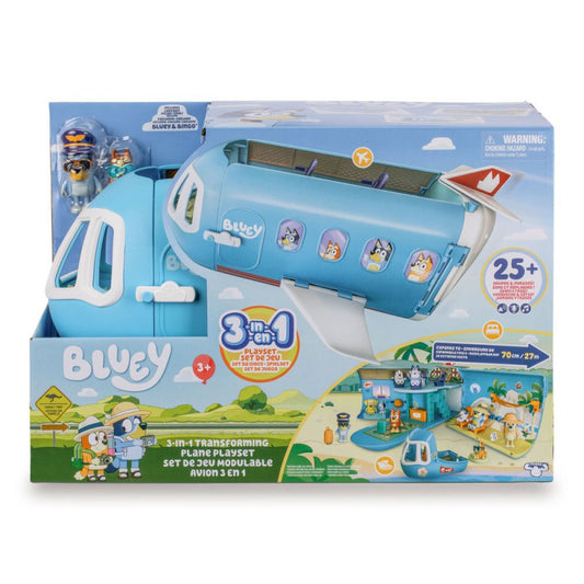 Bluey Avión 3 en 1