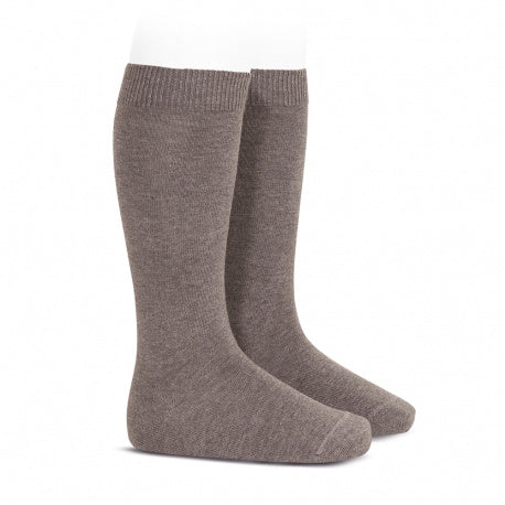 Calcetines altos básicos punto liso tronco – Cóndor 000-16 años