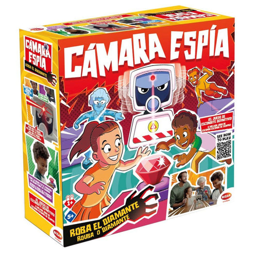 Juego Cámara Espía de Bizak: Atrapa el Diamante sin Ser Detectado