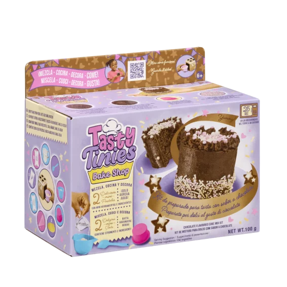 Tasty Tinies – Tarta de chocolate con glaseado de chocolate Cake Kit