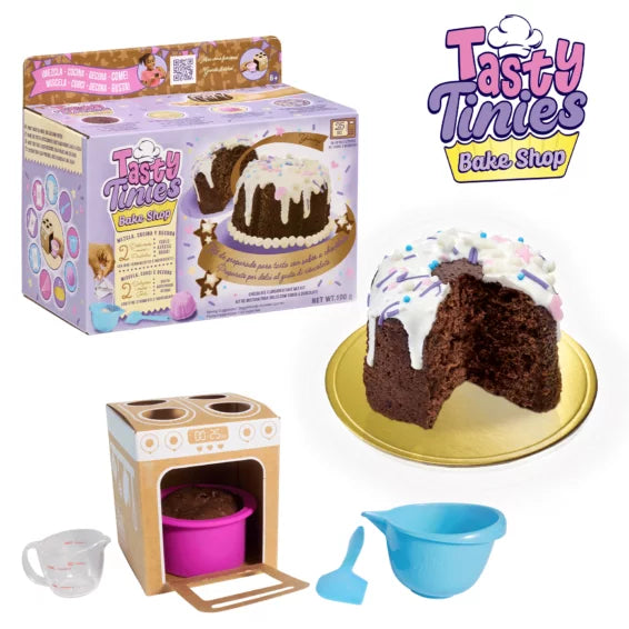 Tasty Tinies – Tarta de chocolate con glaseado de vainilla Cake Kit